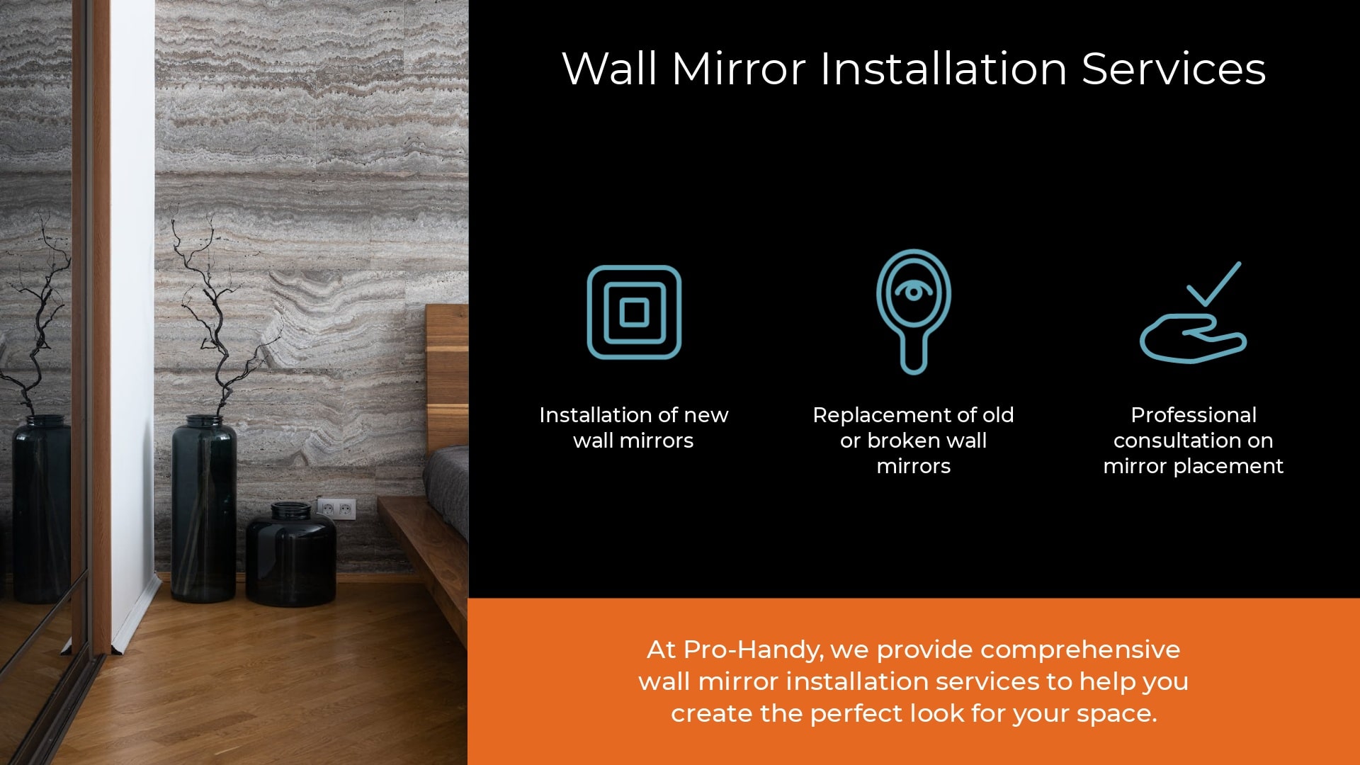Wall Mirror Installation